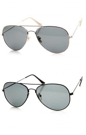 Classic Original Pilot Metal Aviator Sunglasses