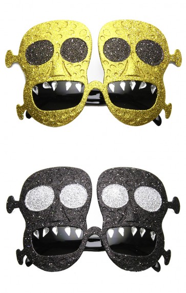 Frankenstein Monster Day Of The Dead Novelty Costume Sunglasses