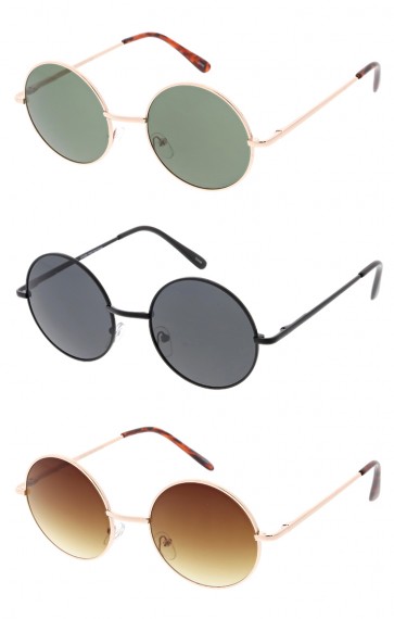 Retro 1970's Lennon Round Wholesale Sunglasses