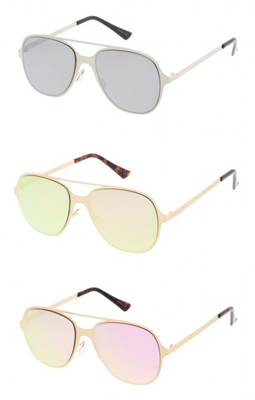 Crossbar Aviator Wholesale Sunglasses