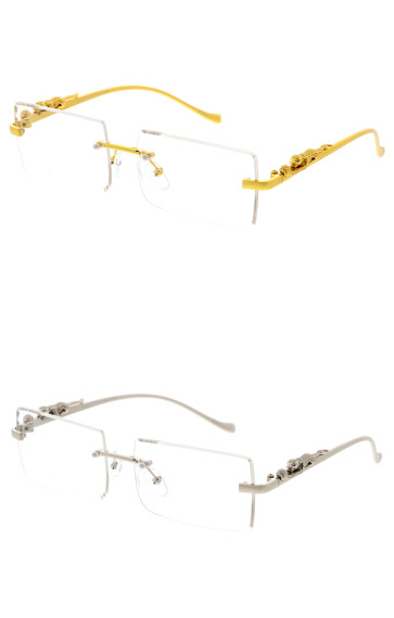 Feline Blue Light Filter Clear Lens Wholesale Sunglasses 58mm