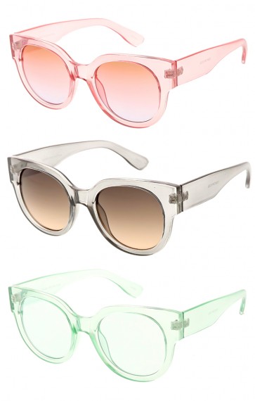 Bold Retro Color Frame Wholesale Sunglasses