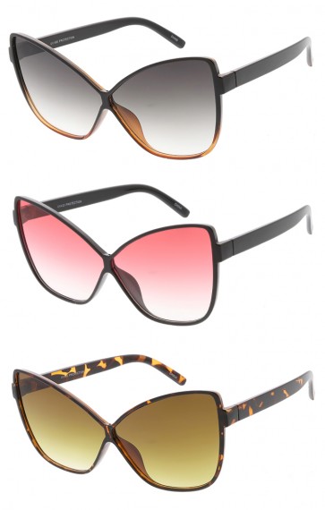 Oversized Butterfly Cat eye Womens Wholesale Sunglasses