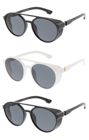 Side Cover Steampunk Retro Fashion Wholesale Sunglasses