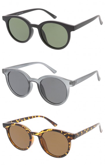 Vintage Inspired Retro Round Wholesale Sunglasses