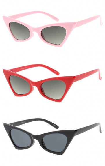 Small Pointy Cat Eye Womens Wholesale Sunglasses
