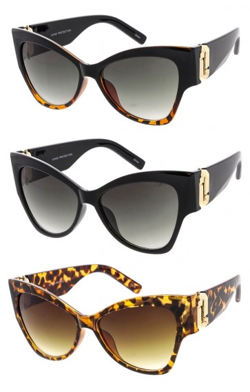 Oversized Butterfly Cat Eye Luxury Wholesale Sunglasses