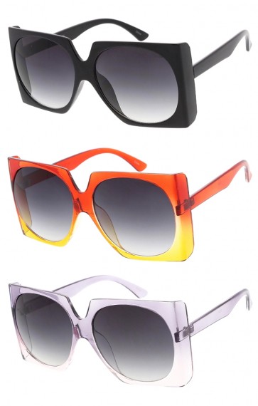 Oversized Retro Square Fashion Womens Wholesale Sunglasses