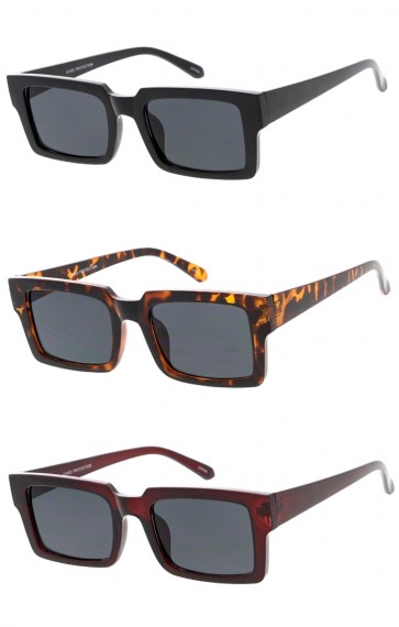Square Horn Rimmed Wholesale Sunglasses