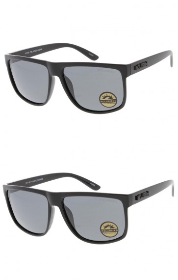 KUSH - Clean Active Sportswear Sunglasses -  Black Set (Polarized)