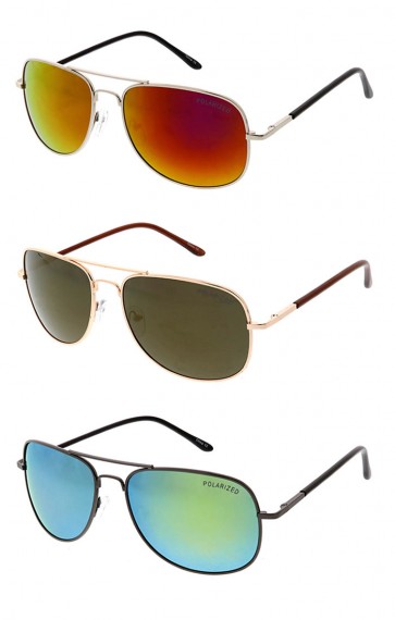 Polarized Square Aviator Wholesale Sunglasses