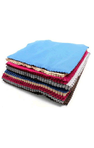 Assorted Colors Microfiber Cleaning Cloths