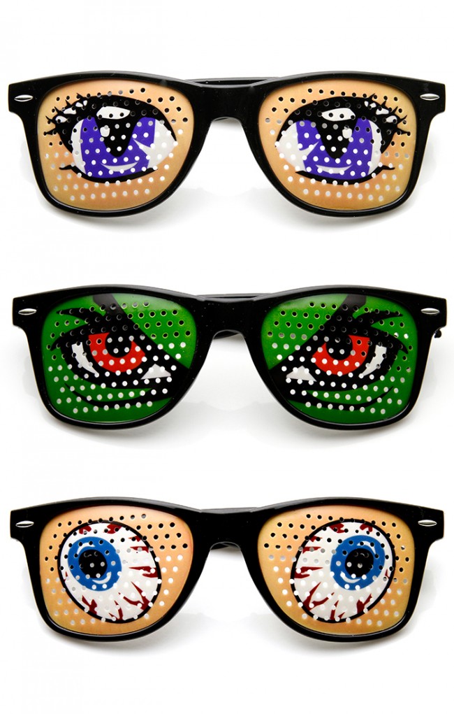 Poker Face Animal Goofy Eyes Costume Party Novelty Sunglasses