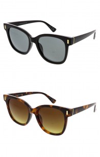 Retro Oversized Horn Rimmed Wholesale Sunglasses 