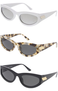 Retro Thick Metal Temple Accent Oval Wholesale Sunglasses