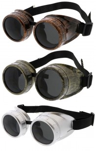 Steampunk Costume Party Goggles Novelty Wholesale Sunglasses 45mm