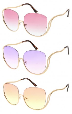 Women's Oversized Fashion Inspired Wholesale Sunglasses