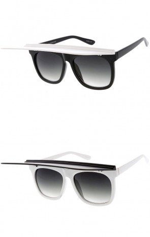 High Fashion Visor Flip Up Wholesale Sunglasses