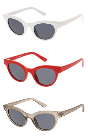 Retro Horned Rim Cat Eye Wholesale Sunglasses