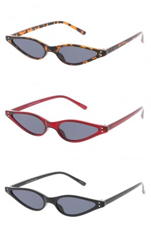 Super Thin Tear Drop Cat Eye Wholesale Sunglasses