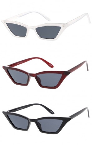 Thin Retro Style Cat Eye Womens Wholesale Sunglasses