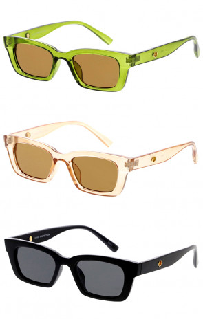 Chic Neutral Colored Lens Cat Eye Wholesale Sunglasses 47mm
