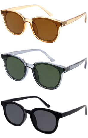 Medium Horn Rimmed Unisex Classic Wholesale Sunglasses 70mm