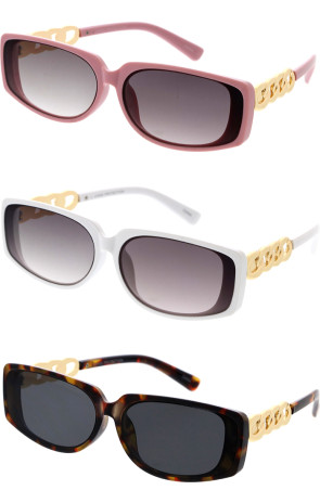 Luxury Fashion Chic Square Wholesale Sunglasses 74mm