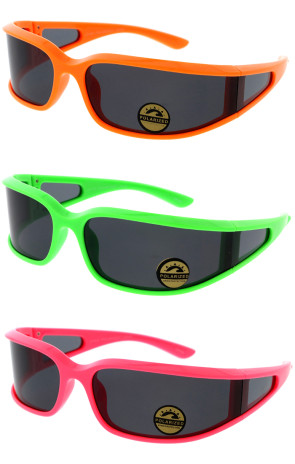 Polarized Sporty Side Lens Wraparound Polarize Wholesale Sunglasses 87mm