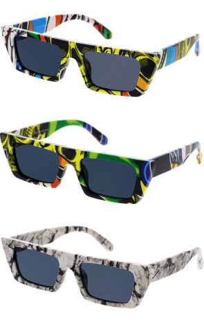 Retro Flair Everyday Flat Top Cat Eye Wholesale Sunglasses 53mm