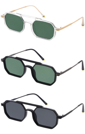 Small Square Modern Aviator Wholesale Sunglasses 50mm
