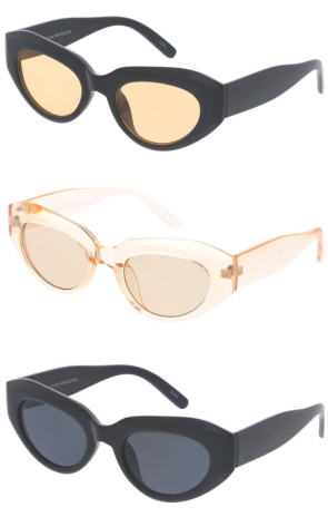 Elegant Thick Rimmed Chunky Retro Wholesale Sunglasses