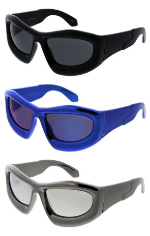 Heavy Glam Chunky Square Wholesale Sunglasses