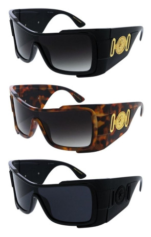 VIVANT Oversize Sleek Wrap Rectangle Wholesale Sunglasses