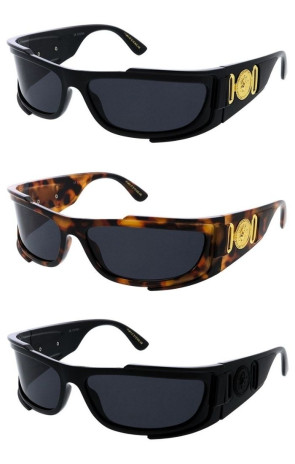 VIVANT Ultra Sleek Wrap Rectangle Wholesale Sunglasses