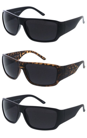 Cool Classic Chunky Arm Sporty Style Square Wholesale Sunglasses