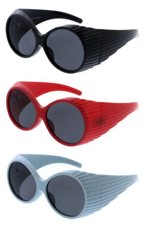 Round Steampunk Round Lightweight Novelty Wholesale Sunglasses