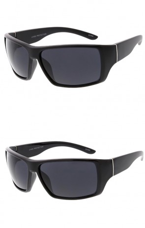 Mens Outdoors Action Sports Wrap Around Wholesale Sunglasses