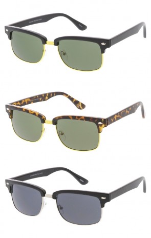 Vintage Style Horn Rimmed Wholesale Sunglasses