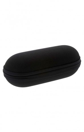 Sporty Black Protective Zip Capsule Wholesale Case (Pack of 12)