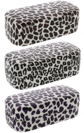 Leopard Spots Animal Print Wholesale Glasses Hard Case (Pack of 10)