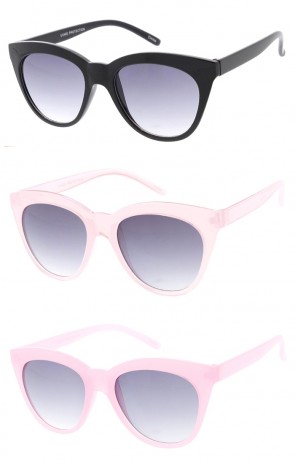 Kids Oversize Neutral Lens Girls Cat Eye Wholesale Sunglasses 46mm