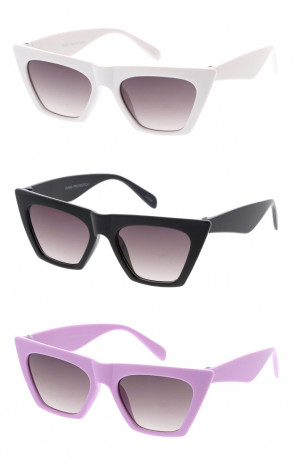 Kids Classy Rimmed Cat Eye Wholesale Sunglasses 43mm
