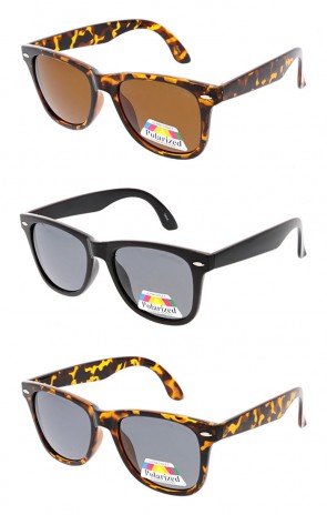 Polarized Horn Rimmed Classic Wholesale Sunglasses