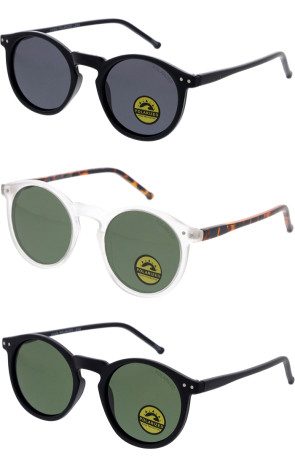 Round Everyday P3 Retro Polarized Wholesale Sunglasses 49mm