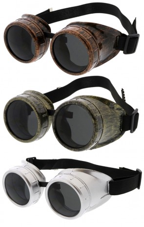 Steampunk Costume Party Goggles Novelty Wholesale Sunglasses 45mm
