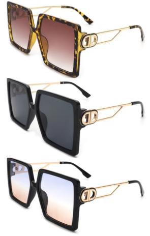 Luxury Fashion Square Oversized Wholesale Sunglasses
