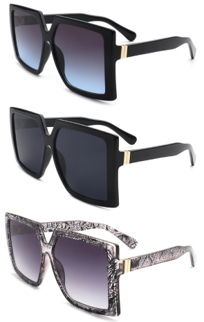 Oversized Square Fashion Wholesale Sunglasses